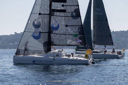 19 04 2026, Saint-Tropez (FRA, 83), Société Nautique de Saint-Tropez, Paprec 600 2026, LWENA FOR PURE OCEAN, Ambre Duchemin   Kio Dimetto
