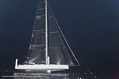 09 10 2010 - Morges (SUI) - L'Hydroptère.CH - 1st sail