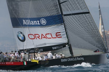 16 05 2007-Valencia (Spain)- 32nd America's Cup - Louis Vuitton Cup - Semi-final - Day 3 - BMW ORACLE racing