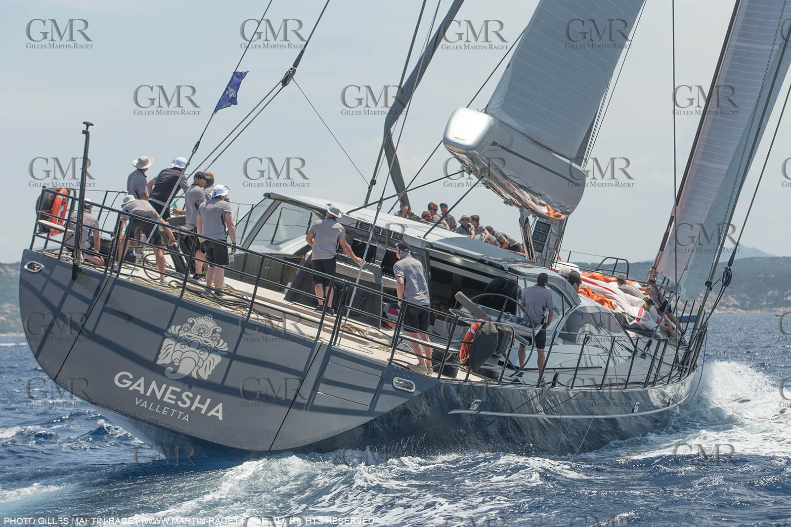 08 06 2016, Porto Cervo (ITA, Sardinia), Loro Piana Super Yachts Regatta, Race Day One, Ganesha