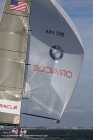 03 08 2010 - Cowes (UK, IOW) - The 1851 Cup -  BMW ORACLE Racing - Day 1.
