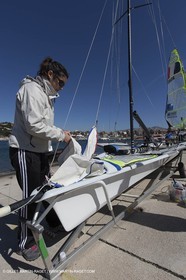 21 03 2013 - Marseille (FRA,13) - Essai du 49er FX