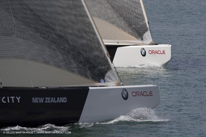 29 01 2009 - Auckland (NZL) -  Louis Vuitton Pacific Series - BMW ORACLE Racing - Training