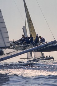 Sailing, Yacht Racing, America's Cup XXVII, San Diego (USA,CA) 1988, Stars & Stripes Vs New Zealand