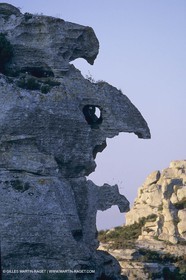 France, Provence, paysage des Alpilles, Alpilles landscapes, Les Baux de Provence