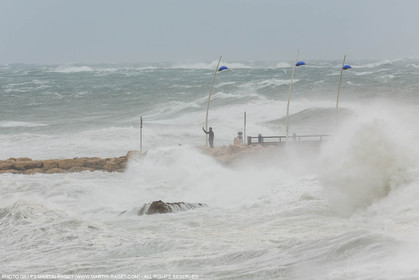 13 10 2016, Marseille (FRA,13) Tempête d'automne