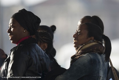 02 02 2013 Marseille (FRA,13) - Opening of the shadehouse and renovated historical Vieux Port