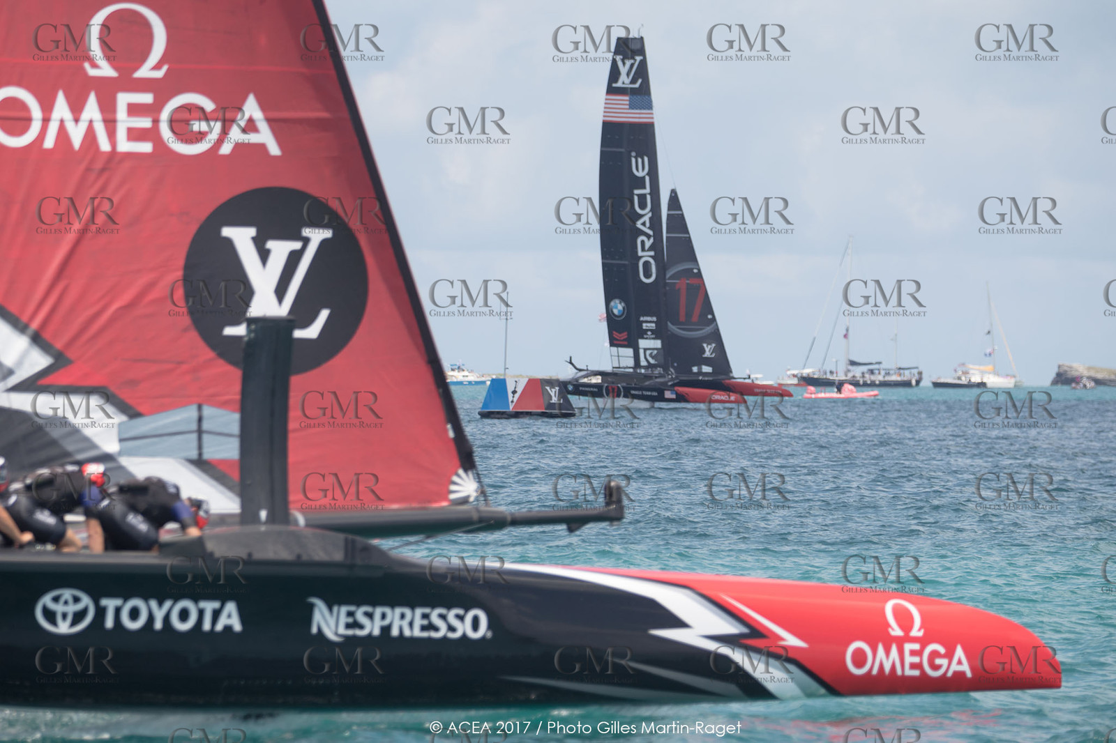 17 06 2017 - Bermuda (BDA) - 35th America's Cup 2017 - 35th America's Cup Match Presented by Louis Vuitton, Race day 1