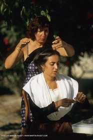 France, Provence, Traditionnal costume from Arles