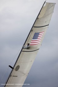 04 08 2010 - Cowes (UK, IOW) - The 1851 Cup -  BMW ORACLE Racing - Day 2.