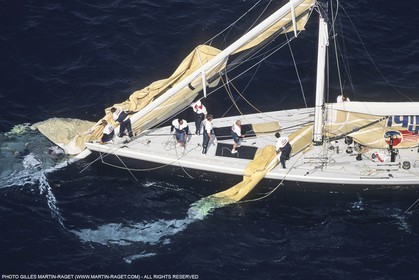 Sailing, Yacht Racing, America's Cup XXVIII, San Diego (USA,CA), 1992, Stars and Stripes