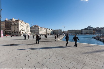 11 01 2013 - Marseille (FRA,13) - Marseille Provence 2013, Capitale européenne de la Culture, Aménagement du Vieux Port