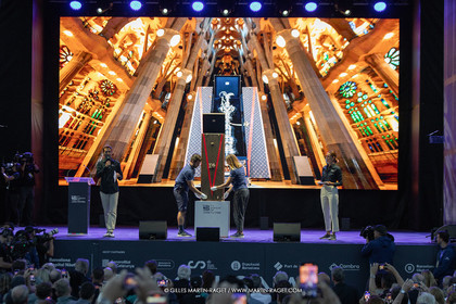 19 10 2024, Barcelona (ESP), Louis Vuitton 37th America's Cup, Final Match, Race Day 6 , Prizegiving