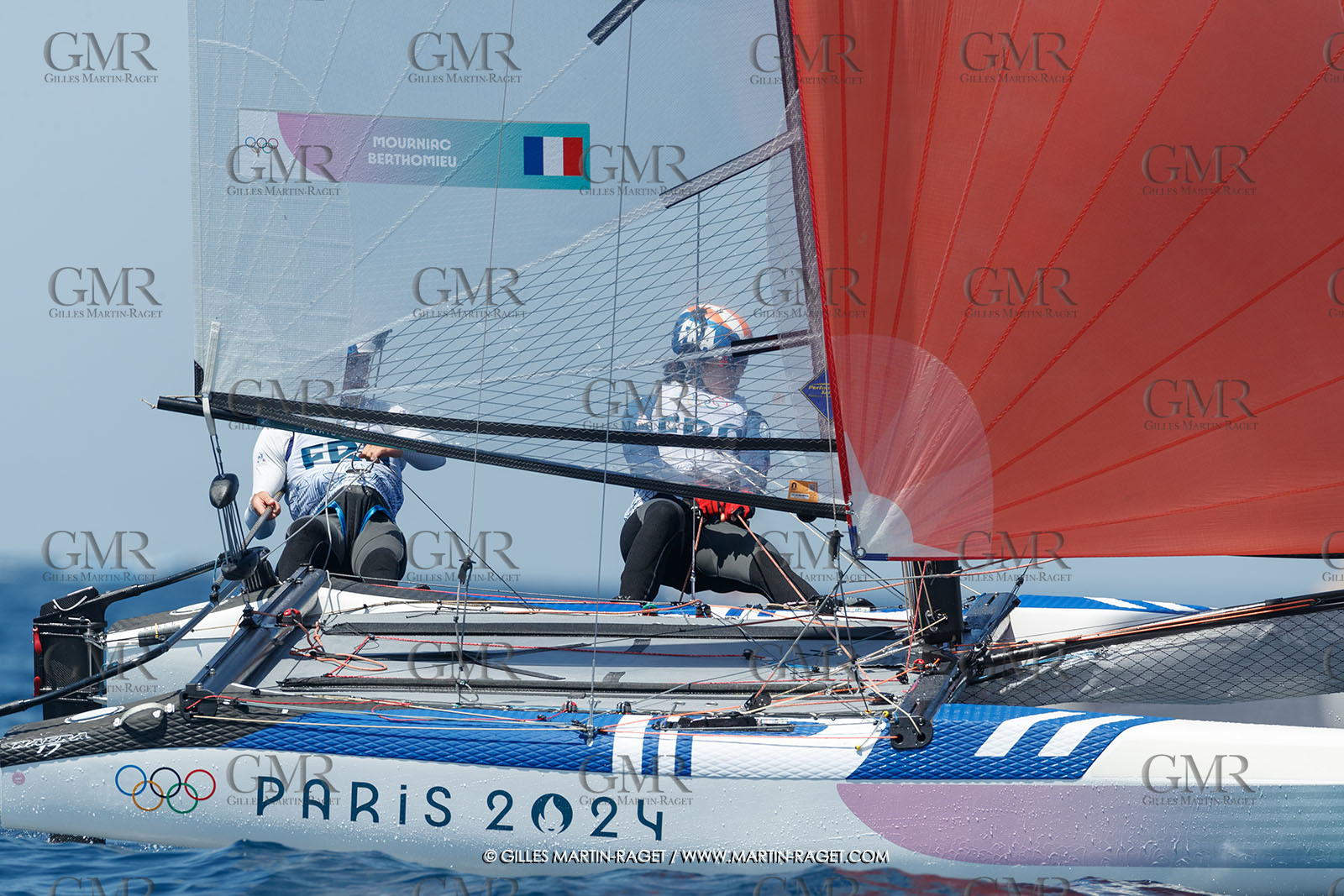 05 08 2024, Marseille (FRA), Paris 2024 Olympic Games, Sailing, Race Day 8