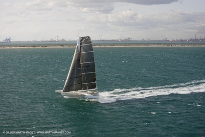 03 10 2008 - Fos   mer (FRA, 13) - L'Hydroptère - Speed record attempt