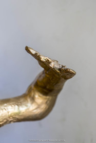 03 08 2020, Marseille (FRA,13), Oeuvre de Germaine Richier, l'Homme-forêt, grand 1945-1946, Bronze naturel nettoyé, Numéroté EA, 94 x 45 x 45 cm, Collection particulière