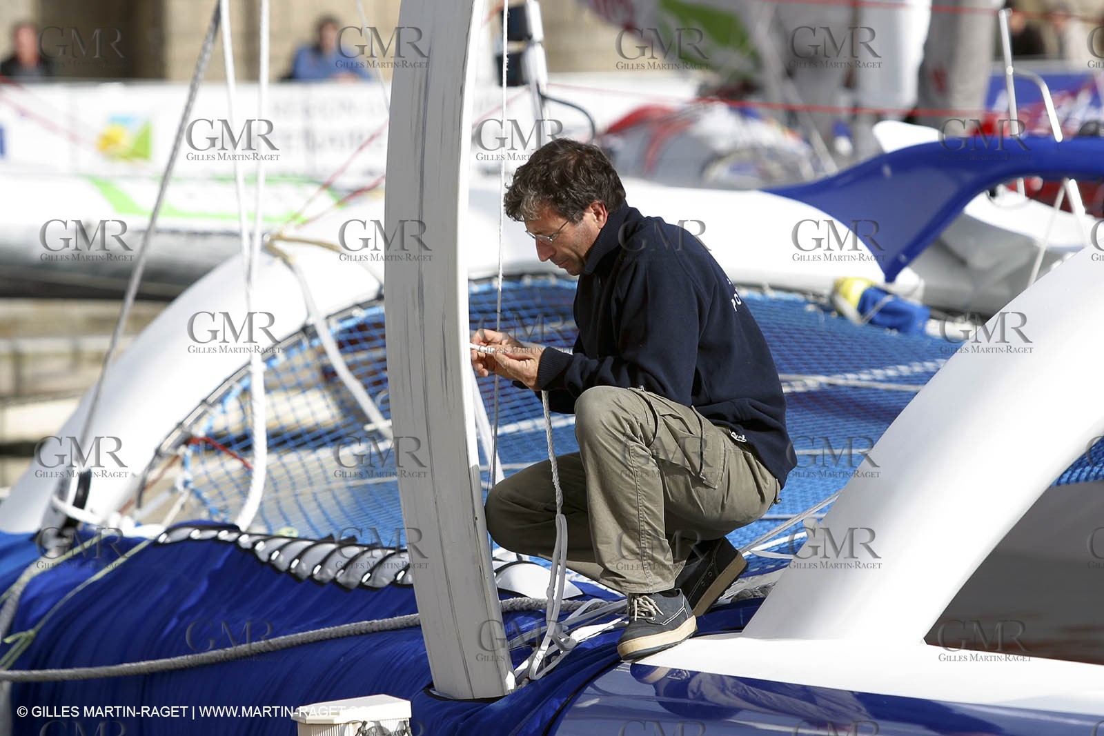 Route du Rhum 2002 - Saint Malo - Preparation