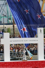 03 07 2007-Valencia (Spain)- 32nd America's Cup - Final Match - Day 8 - Alinghi vs Emirates Team New Zealand