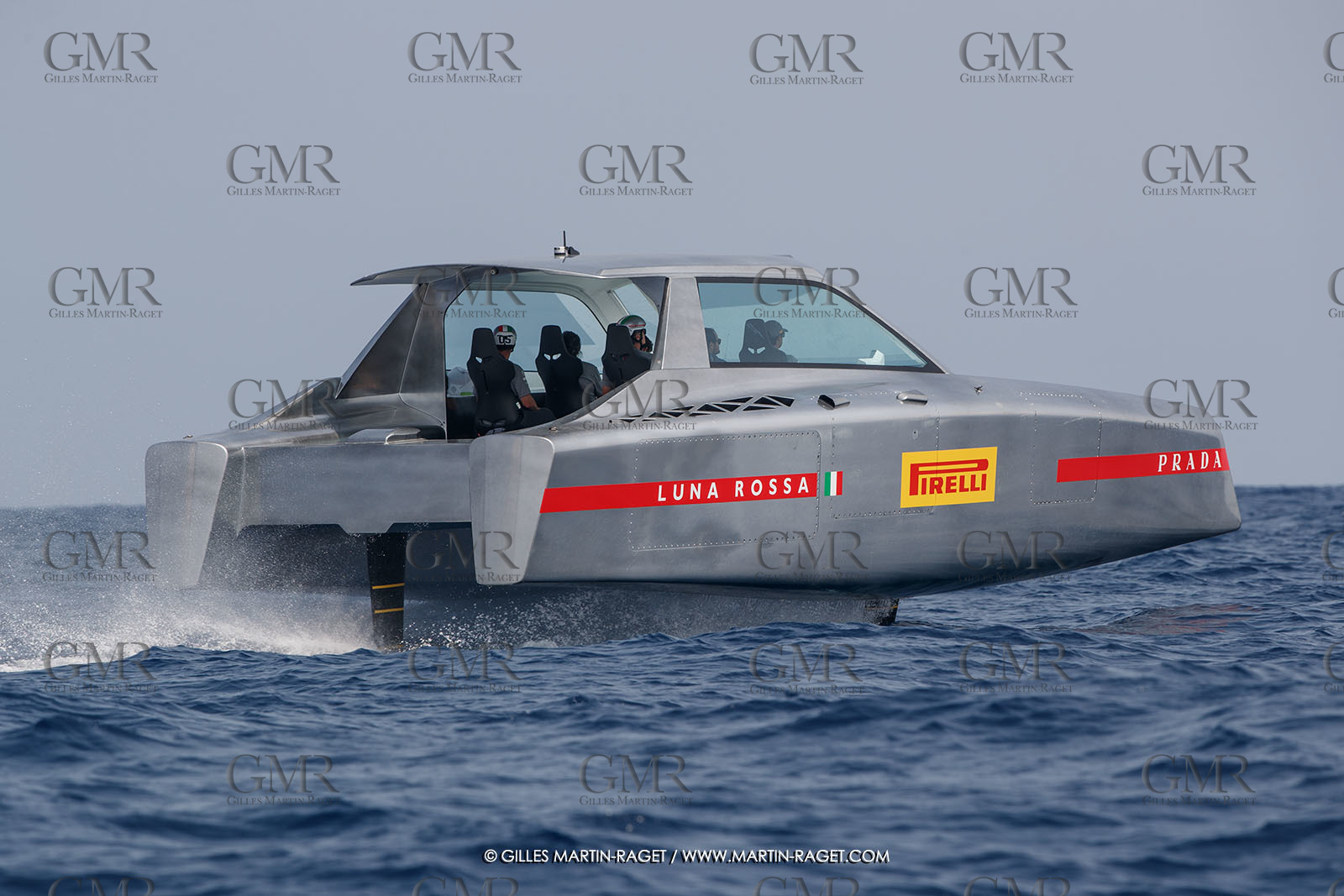 19 08 2024, Barcelona (ESP), Louis Vuitton 37ème America's Cup, Louis Vuitton Preliminary Regatta, Training Day,