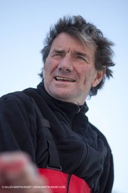 13 03 2010 -  La Grande Motte   Port Camargue (FRA) - Groupe Bel - Kito de Pavant   Sebastien Audigane training for Transat AG2R