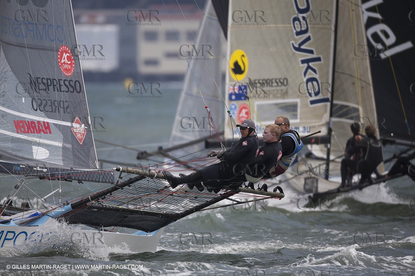 09 09 2013 - San Francisco (USA,CA) - 34th America's Cup - AC Open - 18ft racing