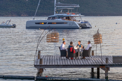 30 08 2018, Porto Vecchio (FRA, South Corsica) Chantier Fountaine-Pajot, Alegria 67