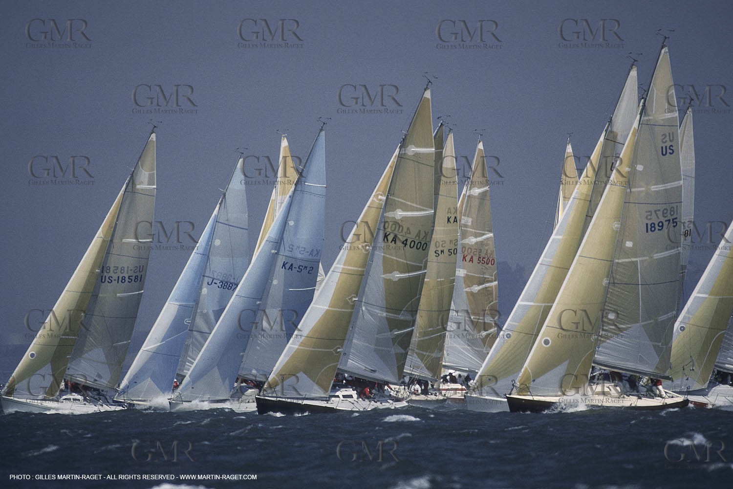 Sailing, Yacht Racing, One Ton Cup 1987, San Francisco (USA, CA)