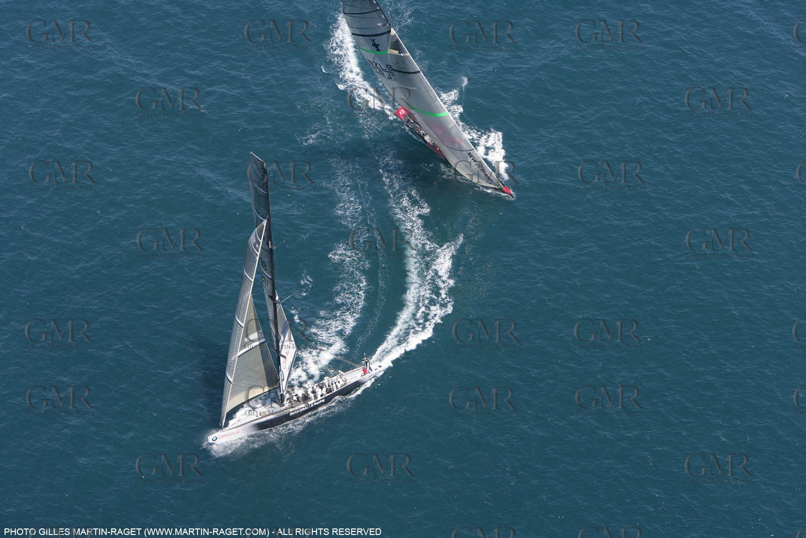 09 05 2007-Valencia (Spain)- 32nd America's Cup - Louis Vuitton Cup - RR2 - Day 11 - BMW ORACLE Racing