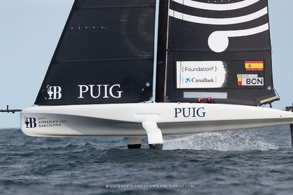11 10 2024, Barcelona (ESP), Louis Vuitton 37th America's Cup, Puig Women America's Cup, semi finals