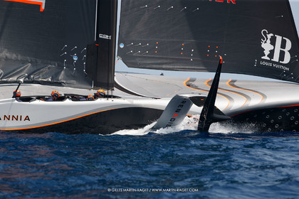 19 08 2024, Barcelona (ESP), Louis Vuitton 37ème America's Cup, Louis Vuitton Preliminary Regatta, Training Day,