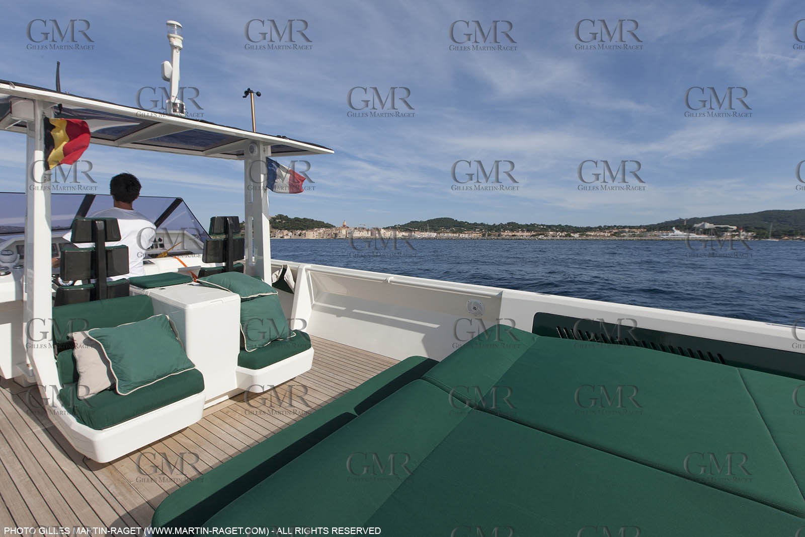 25 06 2015, Saint Tropez (FRA,83) , Sailing, Super yachts, Wally, Genie of The Lamp