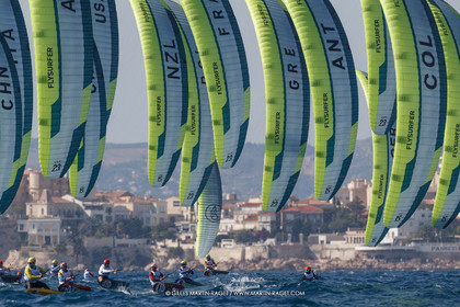 03 08 2024, Marseille (FRA), Paris 2024 Olympic Games, Sailing, Race Day 7