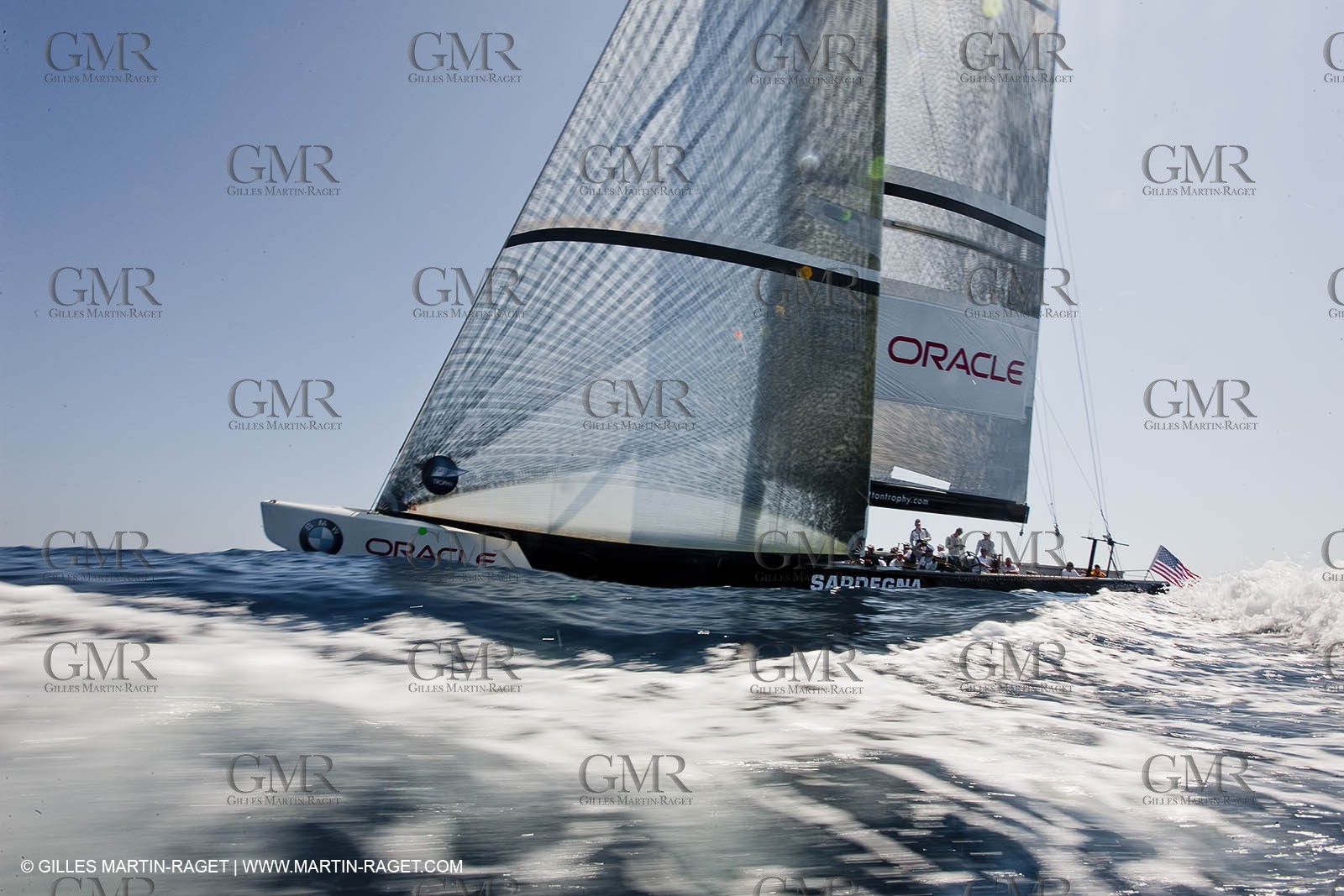 23 05 2010 - La Maddalena (ITA, Sardinia) Louis Vuitton Trophy - BMW ORACLE Racing - Racing Day 2