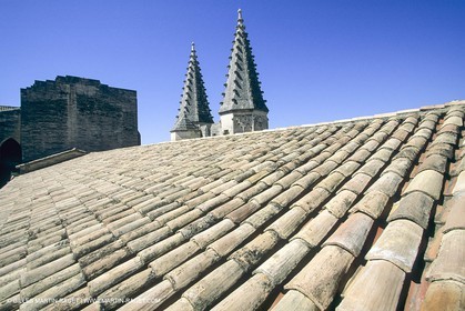 France, Provence, Avignon, Pope palace, Palais des Papes