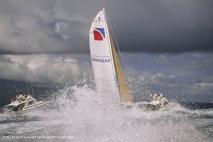 Yacht Racing, Multihull, ORMA 60, Laurent Bourgnon, Primagaz