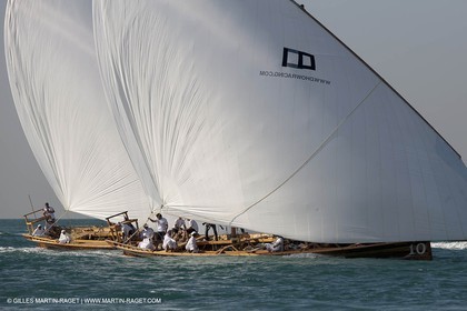 20 11 2010 - Dubai (UAE) - Dubai Louis Vuitton Trophy - Traditionnal dhow races for competing teams
