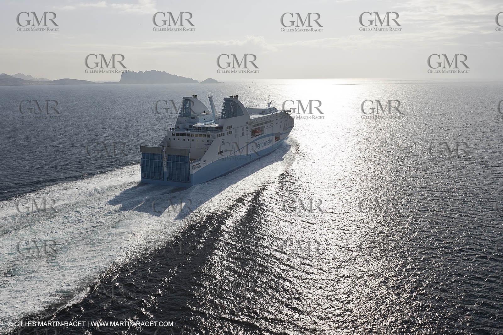 14 01 2012 - Marseille (FRA,13) - La Meridionale shipping company - the Piana off Marseille and the Calanques