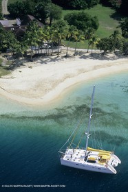 sailing - Cruising - Multihull at the mooring