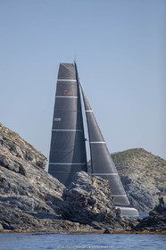 16 02 2019, Porquerolles (FRA,83), Gunboat 68 sail testing  3