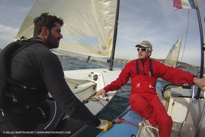 14 02 2014,  Cannes (FRA,06), Semaine Internationale de Cannes FINN - Thomas Lebreton (FRA)