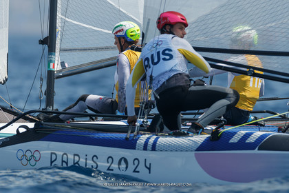 06 08 2024, Marseille (FRA), Paris 2024 Olympic Games, Sailing, Race Day 9