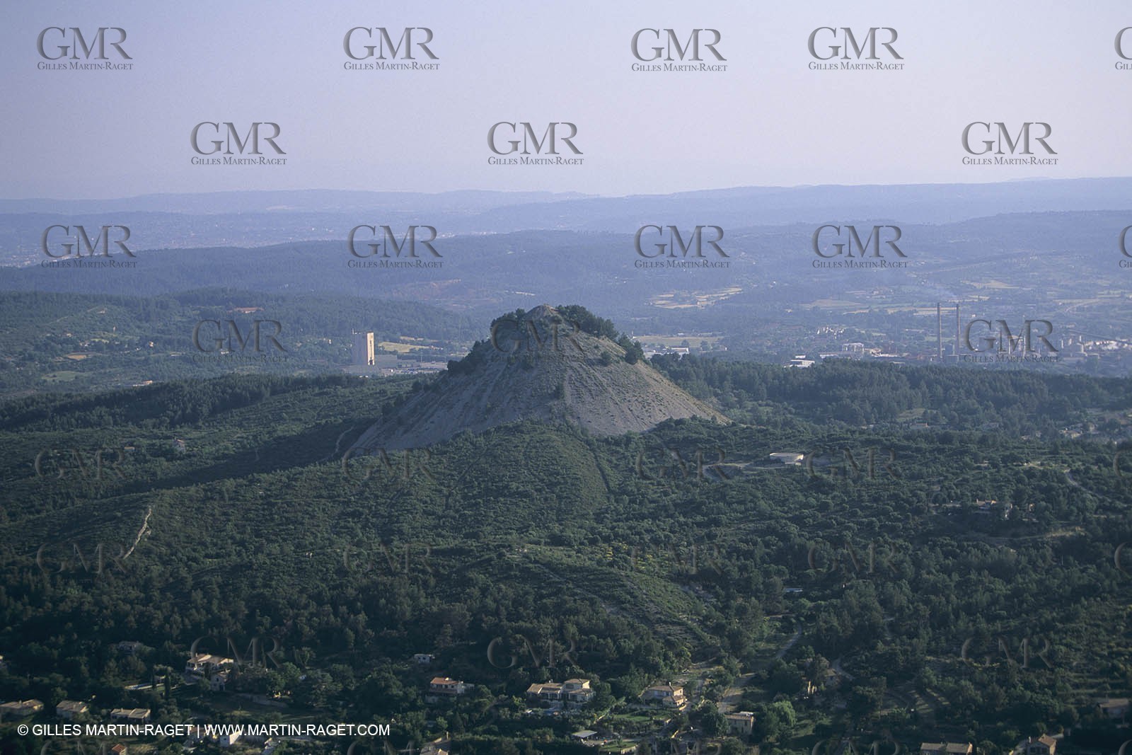 France, Provence, Pays d'Aubagne, collines de Marcel Pagnol