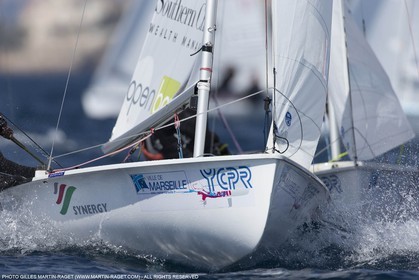 12 04 2015, Marseille (FRA), Yachting Club de la Pointe Rouge - Coupe Internationale de Printemps des 470, Final Day