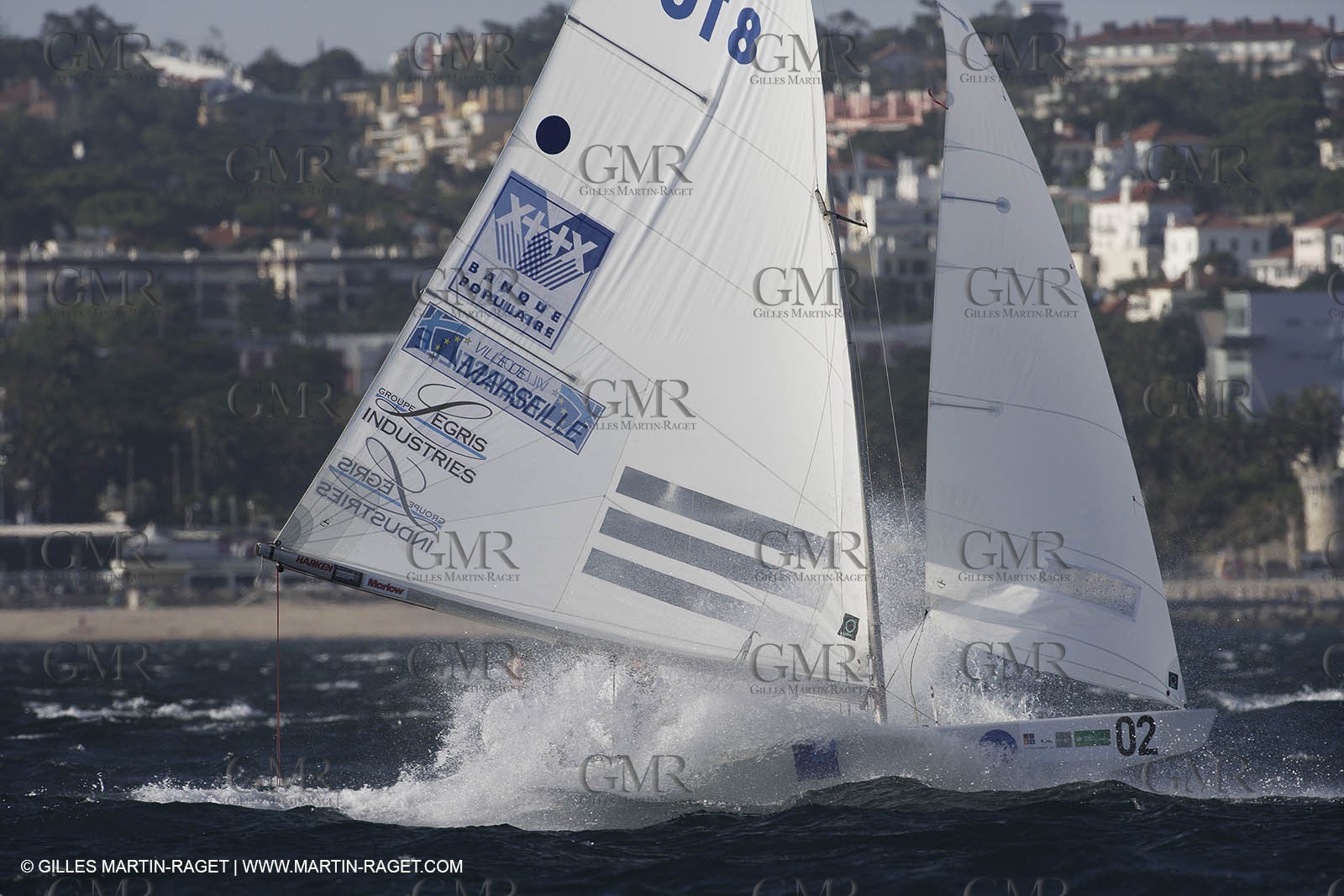 09-05-07 - ISAF SAILING WORLD CHAMPIONSHIPS - CASCAIS 2007 - DAY 6 - Star - FRANCE - Xavier Rohart   Pascal Rambeau