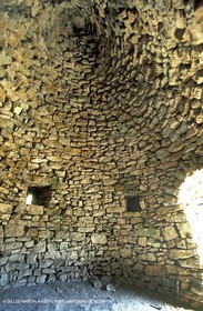 Intérieur d'un Borie