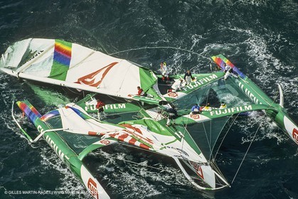 Yacht Racing, Multihull, ORMA 60, Loick Peyron, Fujicolor