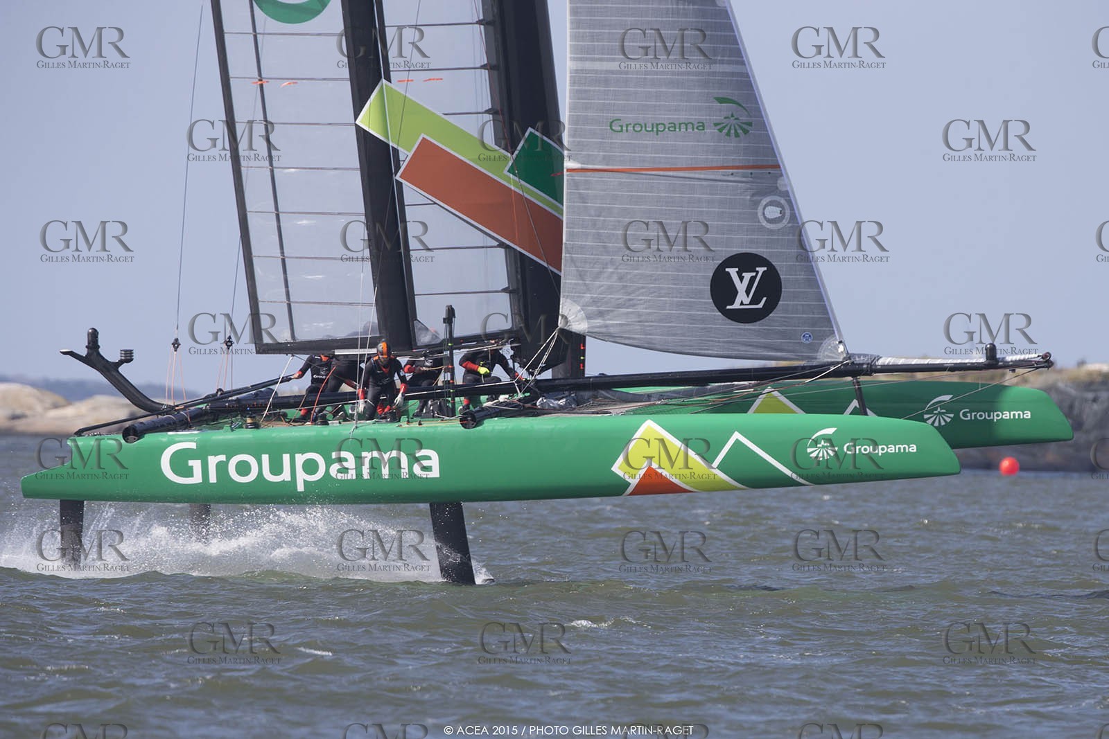 29 08 2015, Göthenburg, (SWE), 35th America's Cup, Louis Vuitton America's Cup World Series Göthenburg 2015, Race Day 1