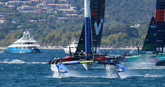 10 09 2025, Saint-Tropez,(FRA), Rockwool SailGP France Saint-Tropez, Race Day 1