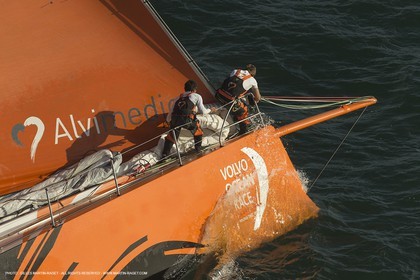 Volvo Ocean Race 2014-2015 - Team Alvimedica trainings - Lisbon (POR) - 25 04 2014