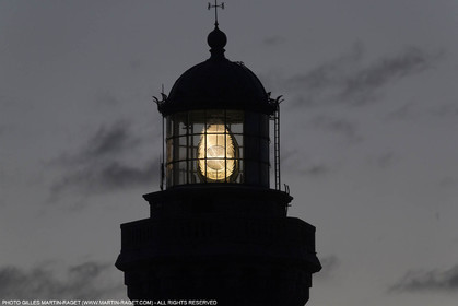 28 01 2016, Sète (FRA,34), Croisière sur le bassin de Thau, phare de Sète Mont Saint-Clair